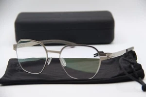 NEW IC! BERLIN THEDA BRONZE GUNMETAL BROWN AUTHENTIC FRAMES EYEGLASSES 51-18 - Picture 1 of 4