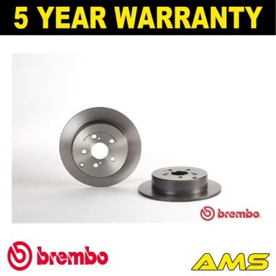 Se adapta a Toyota Prius Celica 1.5 1.8 2.0 + otros modelos discos de freno trasero Brembo Foto 1 de 4