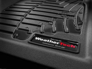 WeatherTech FloorLiner HP Floor Mats for - Mercedes EQS SUV - 3rd Row Tan - Picture 1 of 9