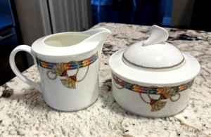 Vtg Villeroy & Boch Messalina Cream and Sugar Never Used - Picture 1 of 5