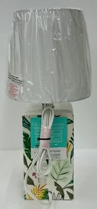 Leaf Base Lamp with Cylinder Shade Green - Pillowfort - Picture 1 of 8