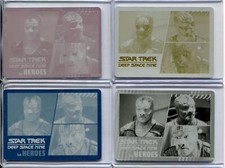 Star Trek Deep Space Nine Heroes & Villains Archive Ex. Printing Plate Set #39