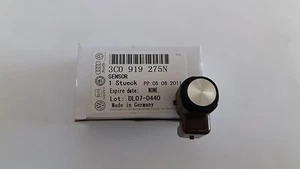 VW GOLF PASSAT TOURAN JETTA PDC Parking Sensor 3C0919275N 3C0919275/R CHROME - Picture 1 of 3