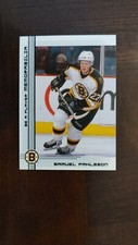 2000-01 Be a Player Memorabilia Samuel Pahlsson