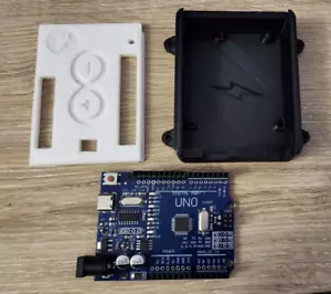 ATmega328P Development Board + Black & White Protective Case + USB-C Cable - Picture 1 of 6