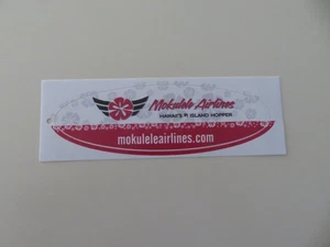 Mokulele Airlines Hawaii Sticker = - Picture 1 of 1