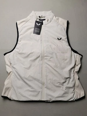 Chaqueta Chaleco Acolchada Activa CASTORE Mujer Talla 18 o 2XL Nueva con Etiquetas Sin Mangas Cremallera Completa Foto 1 de 4