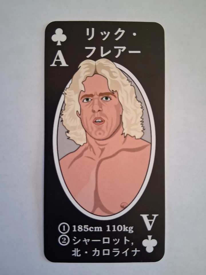 Tarjeta de lucha libre japonesa RAVISHING RIK FLAIR 2023 WWF escasa Foto 1 de 1
