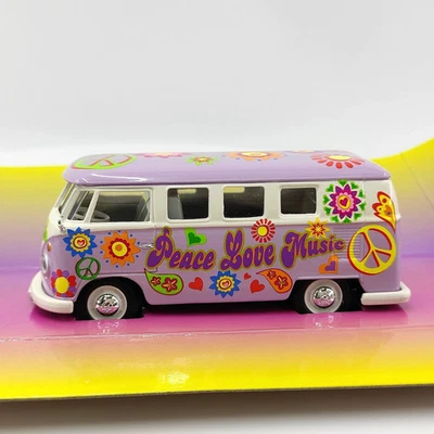 CORGI 1:43 Volkswagen Campervan "Peace Love and Music" Die-cast Car Model - Image 1 of 4