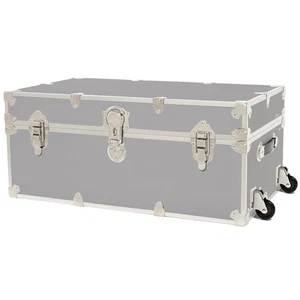 Rhino Trunk & Case Large Armor Camp Trunk with Removeable Wheels - Secure Dorm - Picture 1 of 9
