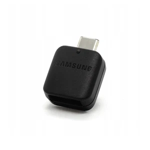 Genuine Samsung OTG Type C to USB 2.0 Adapter Converter GH96-12331A Black Matte - Picture 1 of 2