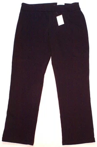Croft & Barrow Effortless Stretch Pull On Pants, Navy Blue, Womens 14 R (35X30) - Picture 1 of 3