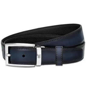 Ceinture classique boucle épingle fer à cheval Montblanc 38157 - Photo 1/7