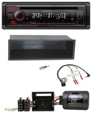 Kenwood Lenkrad CD USB Bluetooth DAB Autoradio für Citroen C2 2006-2010 C3 2006- - Bild 1 von 4