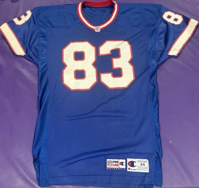 Camiseta deportiva vintage auténtica Andre Reed #83 Buffalo Bills Champion Pro Line talla 44 Foto 1 de 4
