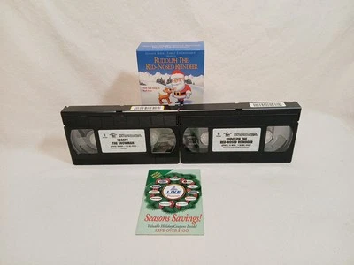 Rudolph & Frosty The Snow Man Christmas Classic Series 2 Tapes  Tested Advert - Image 1 of 4