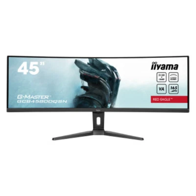 IIYAMA 45" G-Master VA DQHD 165Hz 0.8ms 1500R Curved Monitor GCB4580DQSN-B1 - Image 1 of 4