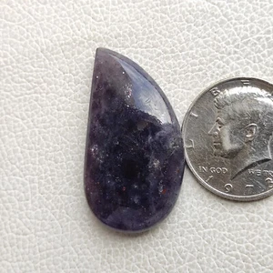 100% Natural Iolita Azul con Piedra Solar Piedra Preciosa Curativa Cabujón R13348 - Imagen 1 de 5