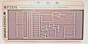  CONVERTIDOR A/D MONOLÍTICO ANALÓGICO MP2814 HÍBRIDO/msi ALTA VELOCIDAD 14 BITS - Imagen 1 de 2
