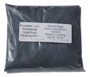 Rock Tumbler 120/220 Silicon Carbide Polish - Picture 1 of 2