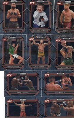 2023 PANINI PRIZM UFC BASE Pick Your Card Build a Set - Image 1 of 2