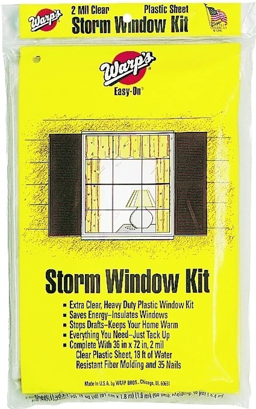 Frost King Storm Window Kit No P71A Thermwell 3pk