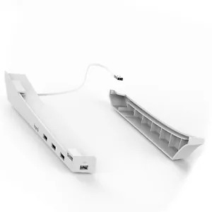 ABS Game Host Rack Storage Horizontal Bracket Stand For PS5 Digital Console - Picture 1 of 11
