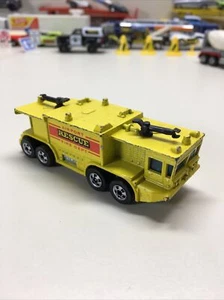 Hot Wheels Vintage Fire Dept Airport Rescue Hong Kong 1979 Loved Condition - Picture 1 of 6