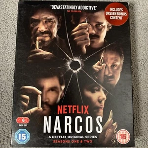 Narcos: The Complete Seasons One & Two [Blu-ray] New Sealed - Imagen 1 de 3