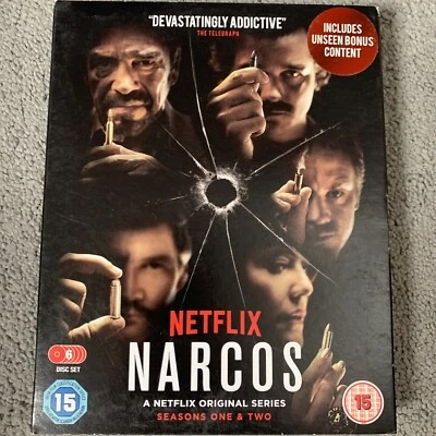 Narcos: The Complete Seasons One & Two [Blu-ray] New Sealed - Image 1 of 3