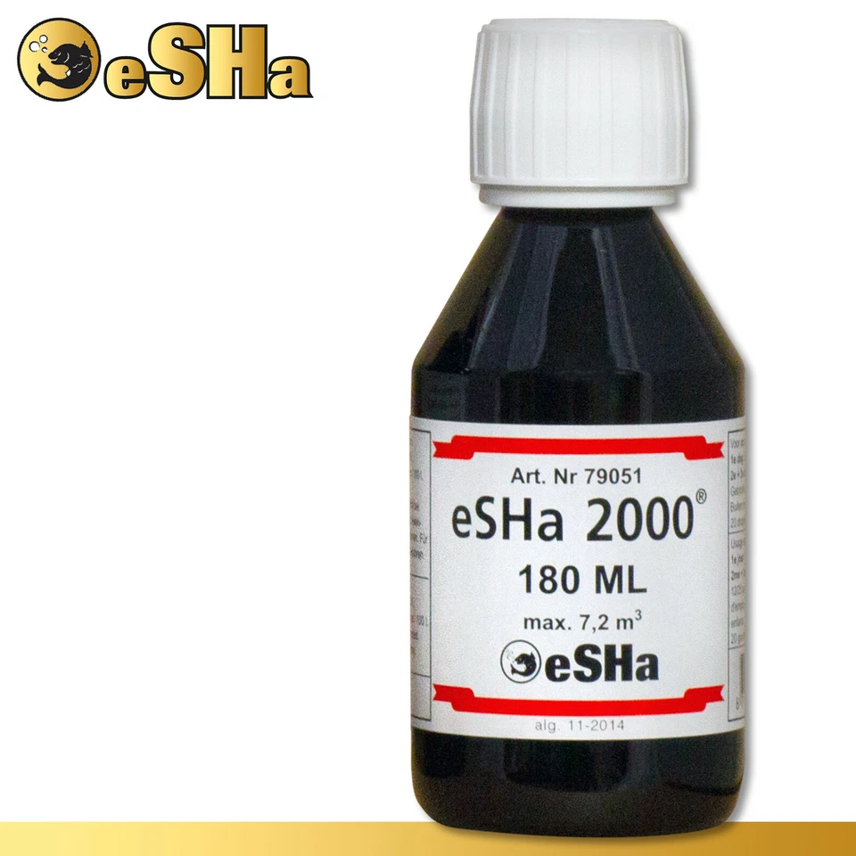 eSHa 180 ml 2000® gegen Verpilzungen, Flossenfäule und bakterielle Krankheiten - Bild 1 von 1