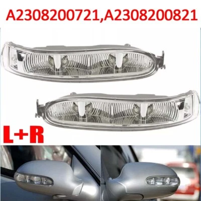 2PCS LED Spiegelblinker Außenspiegel Blinker Für Benz CLK-Klasse W209 2003-2009 - Bild 1 von 4