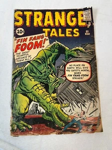 Strange Tales #89 1961 Key 1st app. Fin Fang Foom Silver Age - Picture 1 of 10