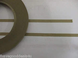 1/4" BROWN Masking Tape Premium Grade 29 Rolls - Picture 1 of 2