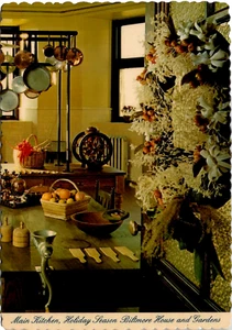 Asheville North Carolina • Biltmore House Main Kitchen • Scalloped Continental - Picture 1 of 2