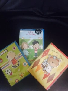 3 Greeting Cards by Second Nature Get Well Child Great Grandchild Birthday New - Picture 1 of 4