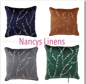 EMILY SOFT VELOUR CUSHIONS COVER 17x17"- 4 Different colour for living room - Picture 1 of 9