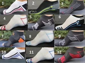FILA Calcetín Hombre 10-13 QWICK DRY Corte Bajo Potencia RENDIMIENTO Deporte Entrenamiento Correr Gimnasio L - Imagen 1 de 13