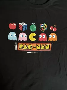 Camiseta Cubo PacMan Rubiks XL PAC Hombre Retro Nostalgia Años 70 Años 80 Años 90 Arcade Namco - Imagen 1 de 7