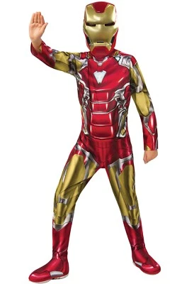 Rubies Official Iron Man Endgame AV4 Boys Fancy Dress Costume L Age 8-10 Years - Image 1 of 2