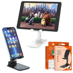 BOROFONE (BH81) Desktop Mount Holder Folding Stand For Mobile Phone Tablet - Picture 1 of 8