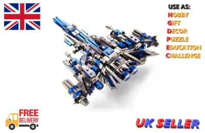 MW Pilot 1 3D Metal Model DIY Assemble Puzzle Jigsaw Building Toy Hobby Kit - Image 1 of 4