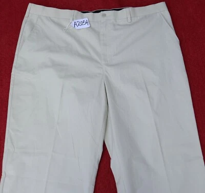 CROFT & BARROW FLAT FRONT DRESS Pants for Men-W44 X L30. TAG NO. A2054 - Image 1 of 4