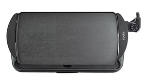 COOKS (JCP) Electric Griddle Extra Large Black Cooking 20x10.5” Out of Box - Picture 1 of 1