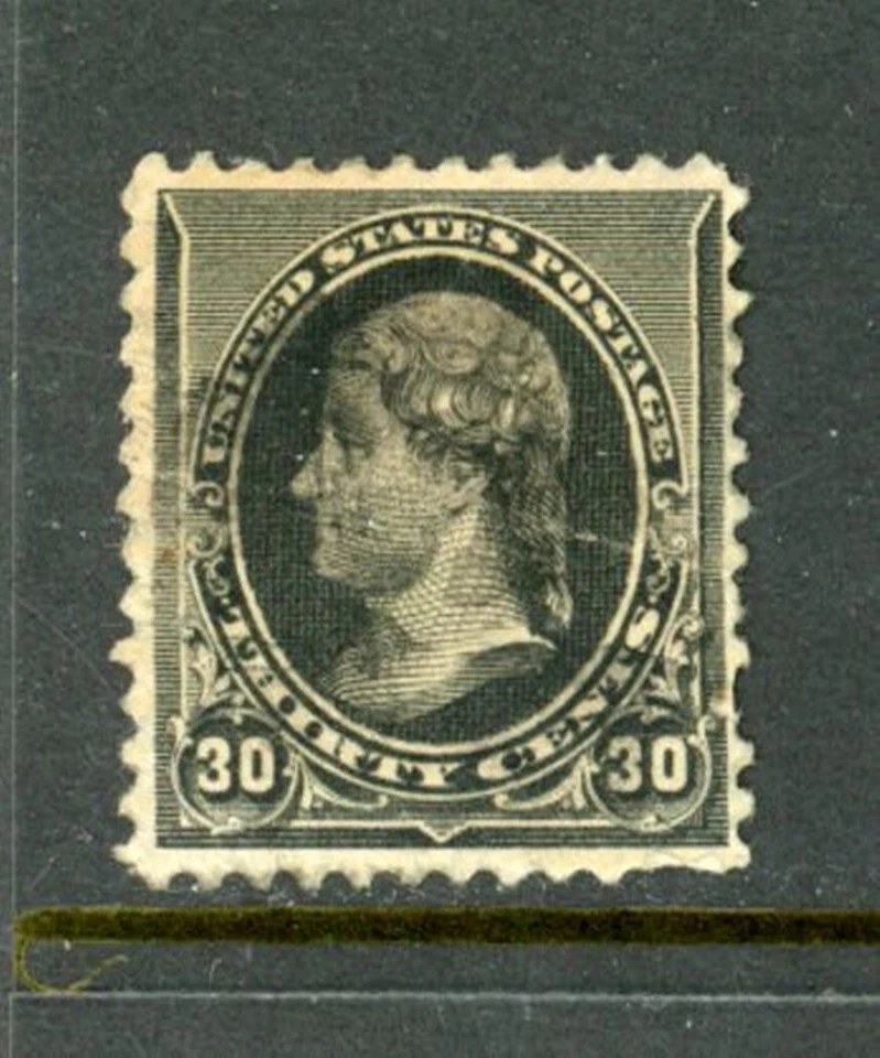 US Scott # 228 - Used - Nice Centering - Crease - CV=$30.00            (12-C240) - Image 1 of 1