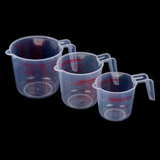 Misurino in plastica trasparente misurino 250/500/1000 ml bilancia per liqu NTbg