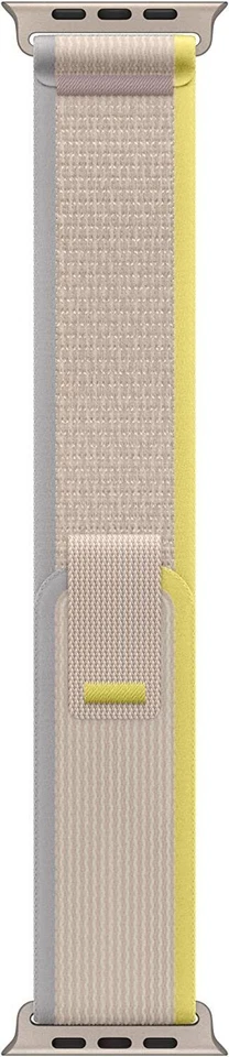 Apple Trail Loop Band for Watch Ultra - Yellow/Beige, M/L (49mm)
