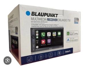 BLAUPUNKT Car Stereo 6.9" Touch 2-DIN LCD Wireless Apple CarPlay Android Auto - Picture 1 of 3