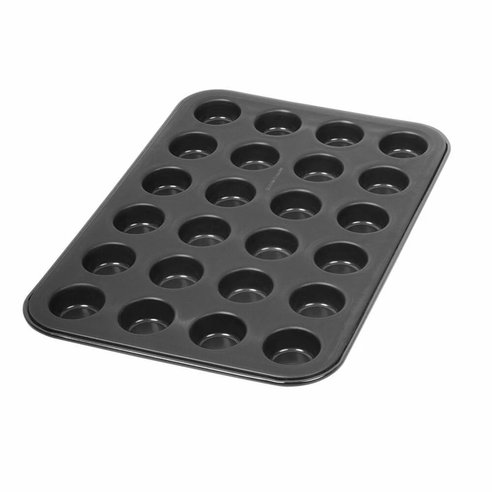 Dr. Oetker Tradition Muffinform für 24 Cups Muffin Form Kuchenform Schwarz 26 cm - Bild 1 von 1