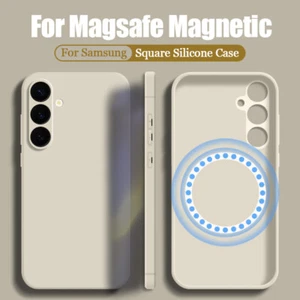 For Samsung S24 Ultra S23 S22 S21 S20 FE ShockProof Magnetic Silicone Case Cover - Photo 1 sur 19